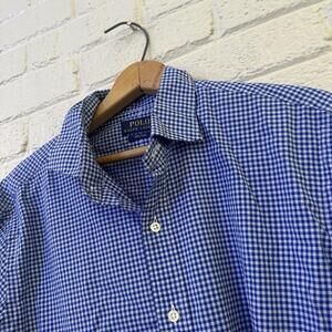 Mens Ralph Lauren Size Large‎ Light Blue Button Down.